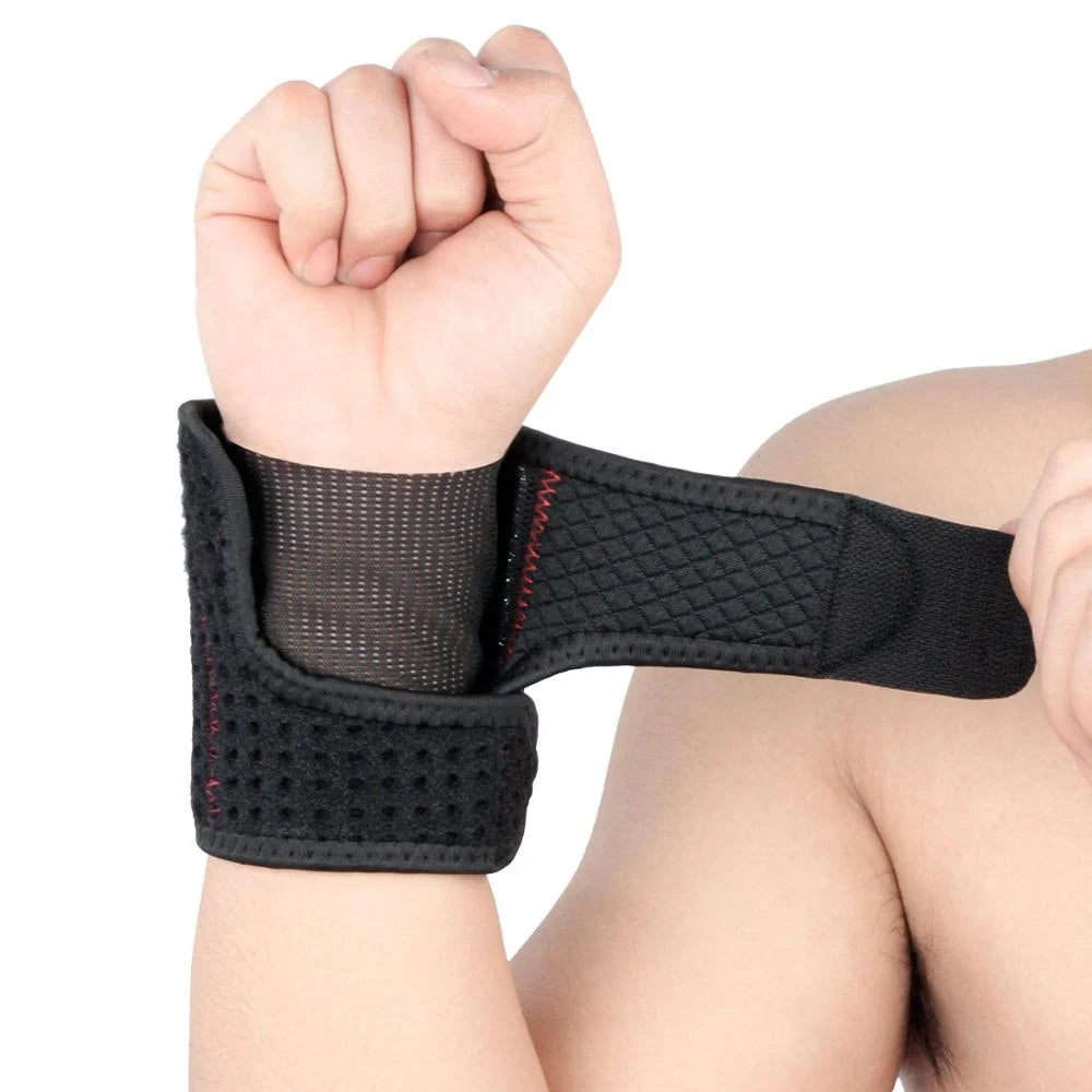 Muñequeras para el túnel carpiano con soporte de resorte de aluminio. Alivia el dolor y el hormigueo de la tendinitis