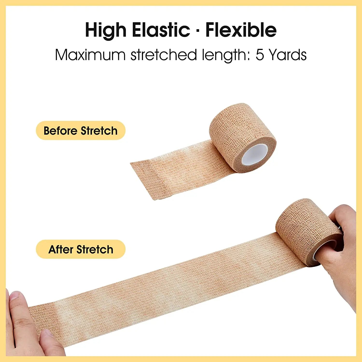 Banda Elástica Elastoplast Autoadhesivo Tape de protección