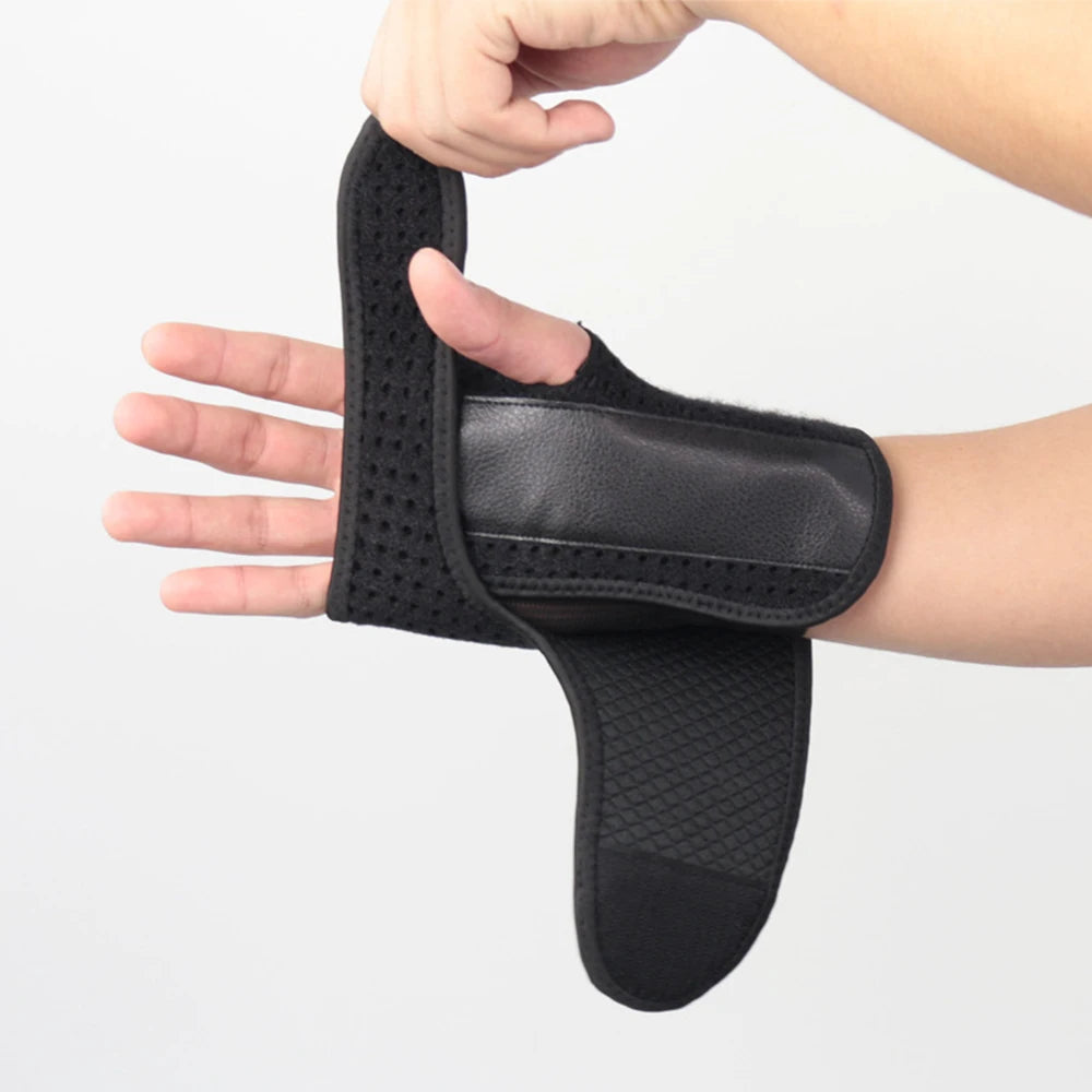 Muñequera para soporte de la mano, férula ajustable para la muñeca y el síndrome del túnel carpiano
