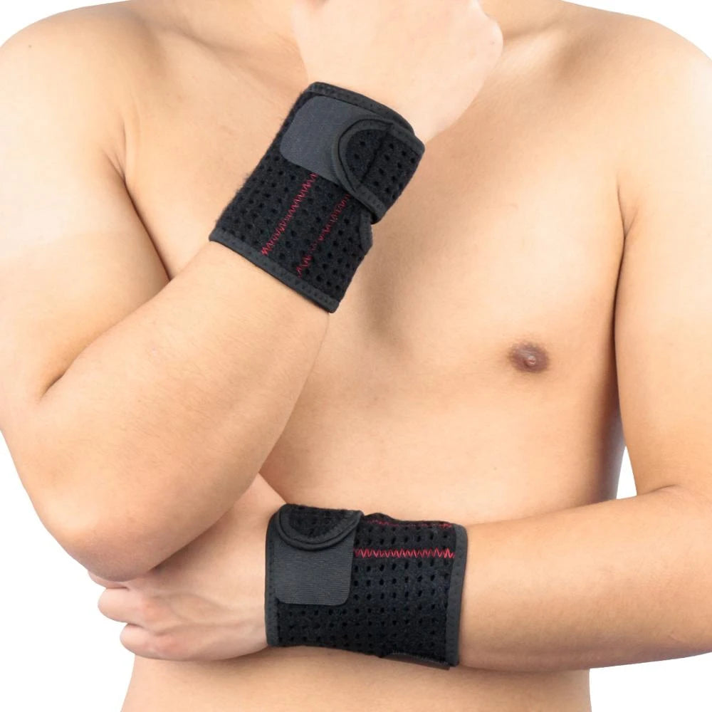 Muñequeras para el túnel carpiano con soporte de resorte de aluminio. Alivia el dolor y el hormigueo de la tendinitis